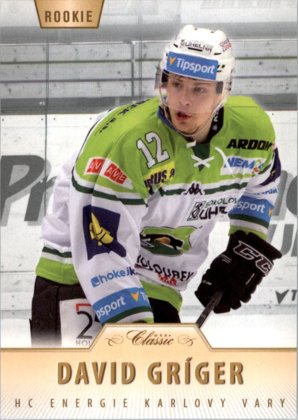 Hokejová karta David Gríger OFS 15/16 Série II. č.399