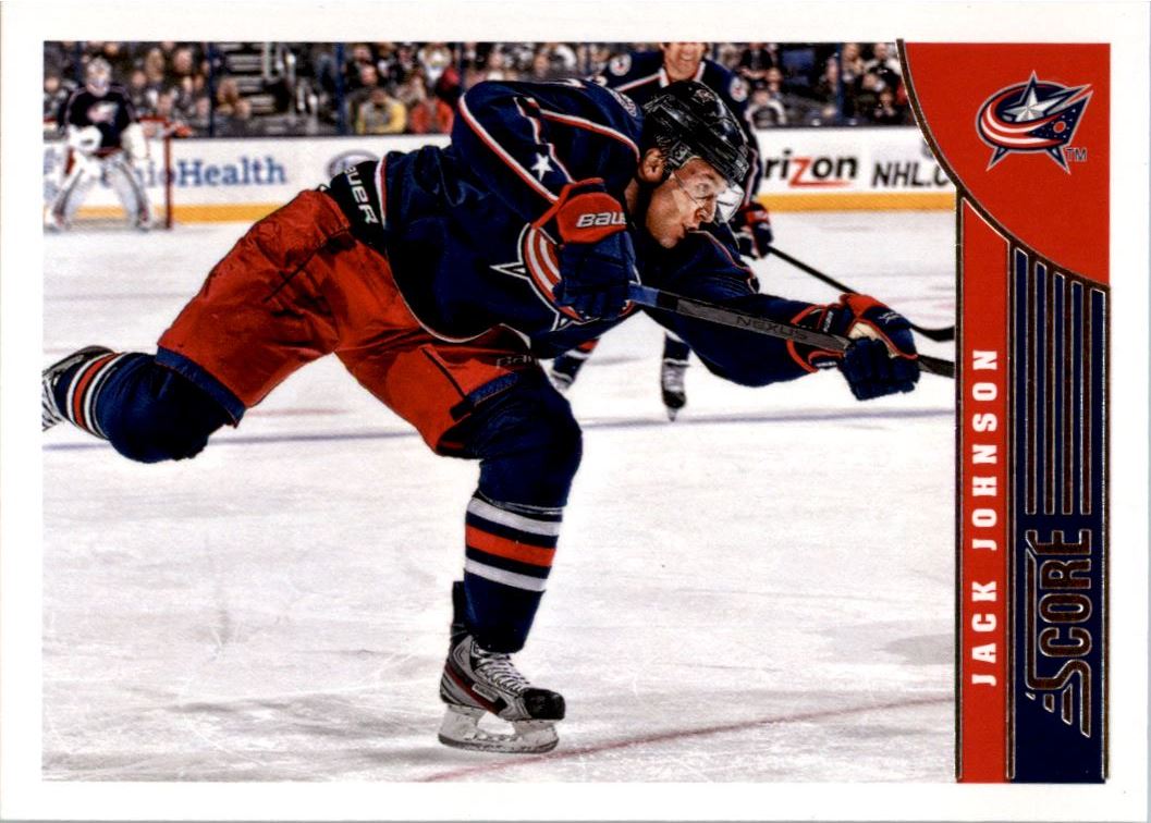 Hokejové karty - Jack Johnson Score 2013-14 řadová č. 131