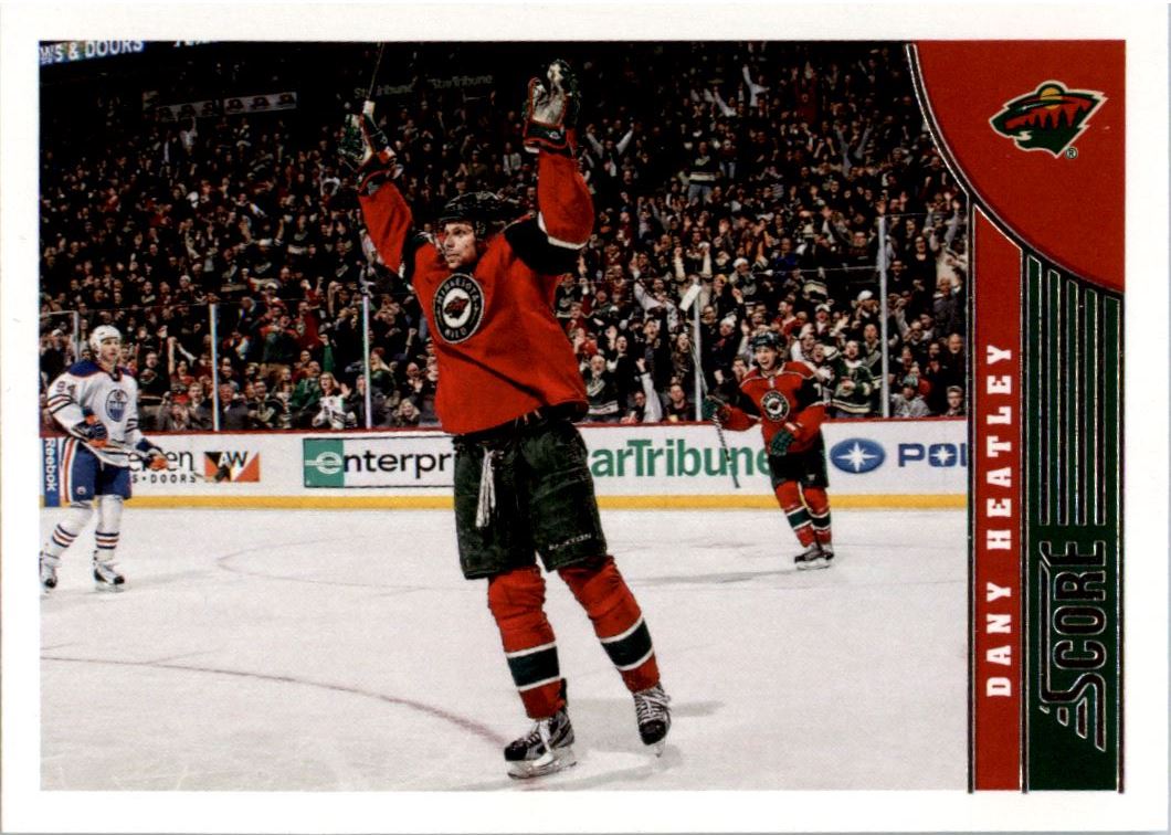 Hokejové karty - Dany Heatley Score 2013-14 řadová č. 236