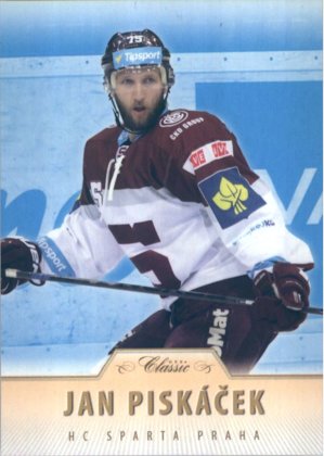 Hokejová karta Jan Piskáček OFS 15/16 Blue Serie 2
