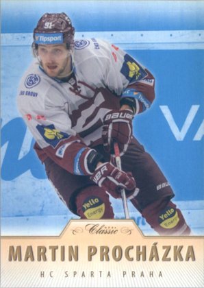 Hokejová karta Martin Procházka OFS 15/16 Blue Serie 2