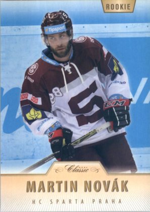 Hokejová karta Martin Novák OFS 15/16 Blue Serie 2
