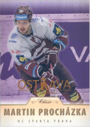 Hokejová karta Martin Procházka OFS 15/16 S.2 Purple Ostrava expo