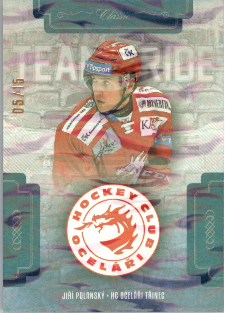 Hokejová karta Jiří Polanský OFS Série 2 2019-20 Team Pride Ice Water