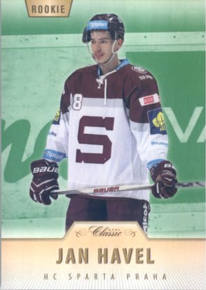 Hokejová karta Jan Havel OFS 15/16 Emerald Serie 2