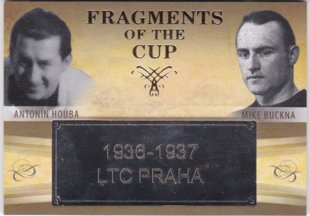 Hokejová karta Houba / Buckna OFS Icebook Fragments Of The Cup 