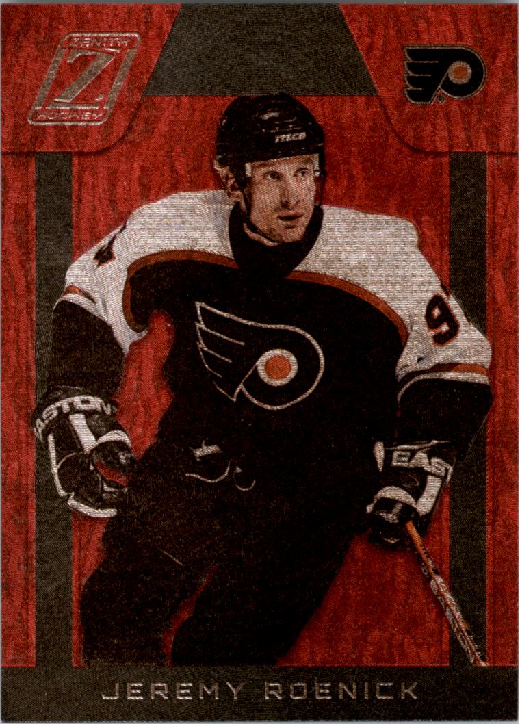 Jeremy Roenick Figure Paralelní | Hokejová karta Jeremy Roenick Panini Zenith 10-11 Red Hot č ...