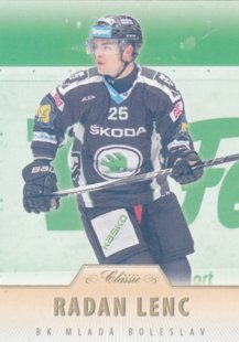 Hokejová karta Radan Lenc OFS 15/16 S.II. Emerald