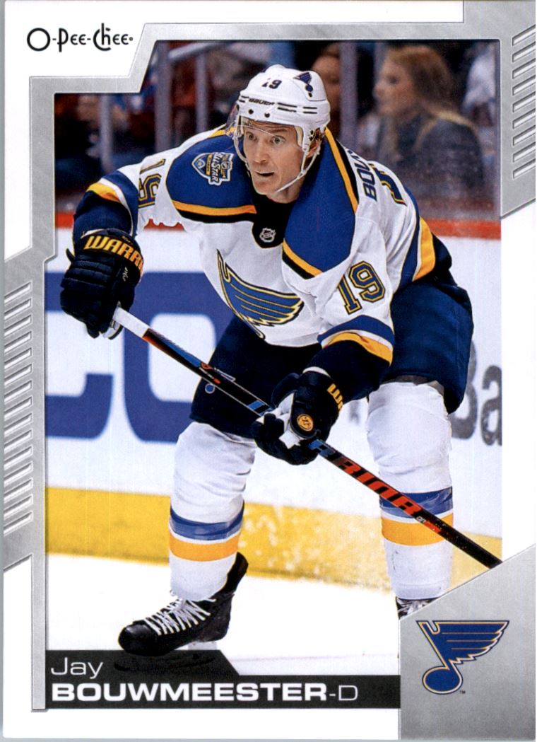 Hokejová karta Jay Bouwmeester OPC 2020-21 řadová č. 474