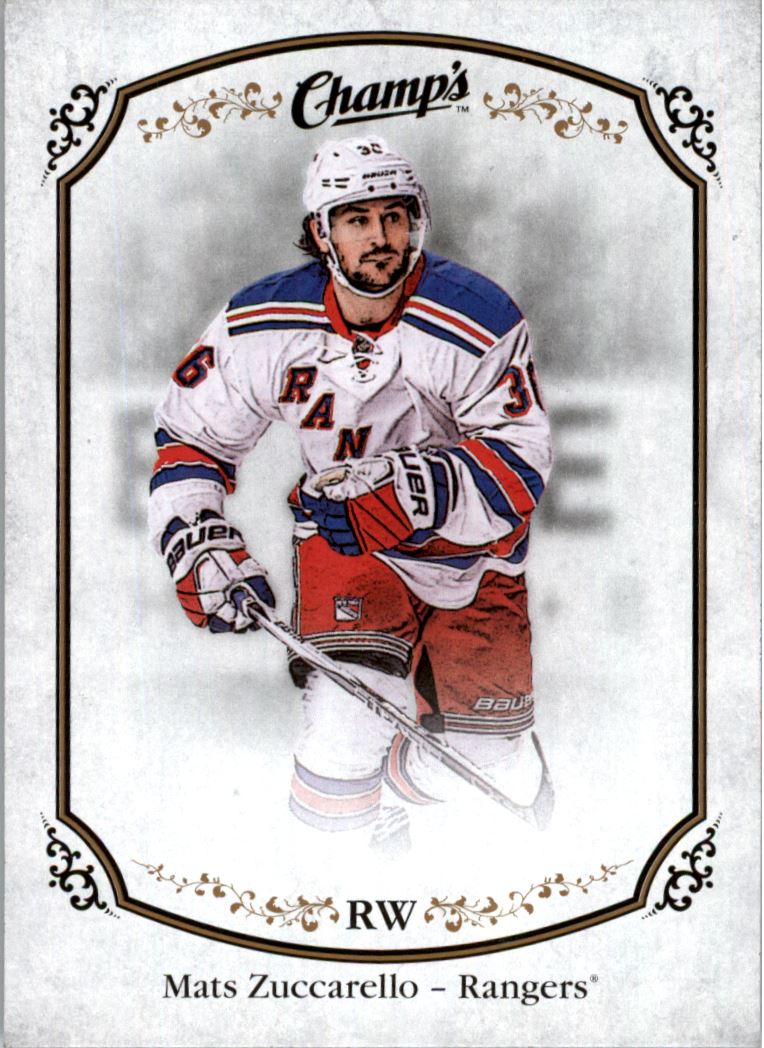 Hokejová karta Mats Zuccarello UD Champs 2015-16, č. 6