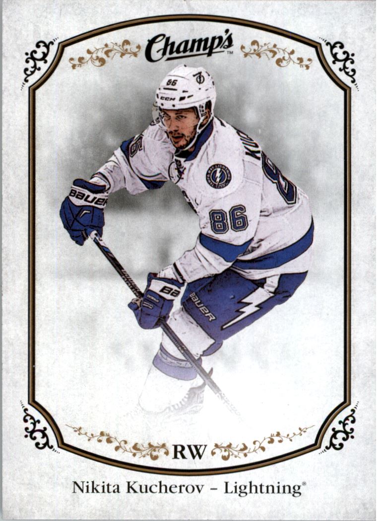 Hokejová karta Nikita Kucherov UD Champs 2015-16, č. 39