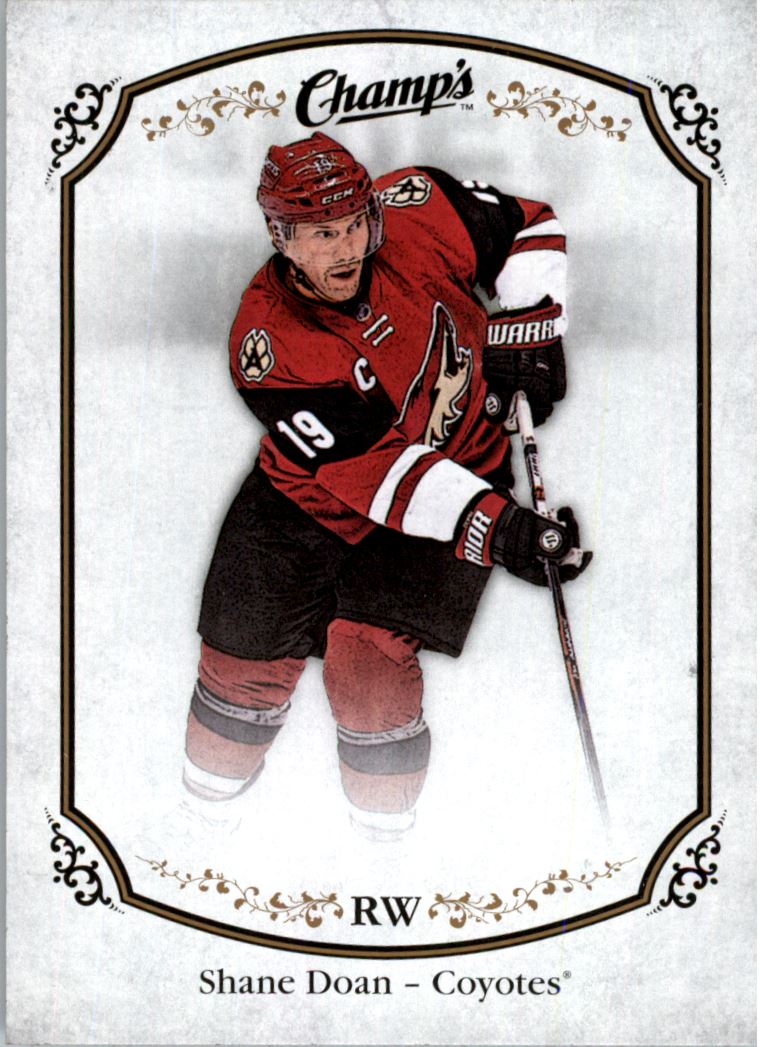 Hokejová karta Shane Doan UD Champs 2015-16, č. 59
