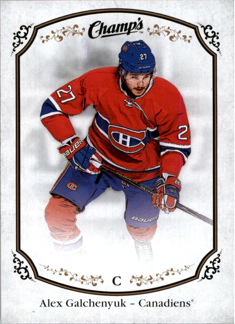 Hokejová karta Alex Galchenyuk UD Champs 2015-16, č. 72