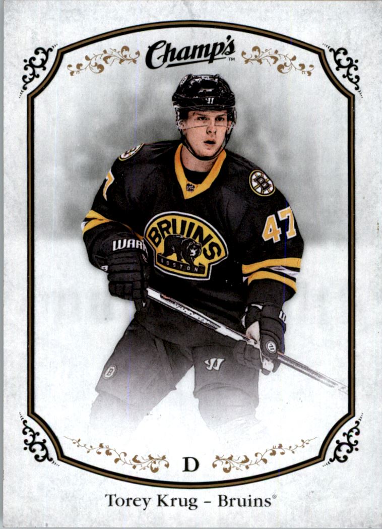 Hokejová karta Torey Krug UD Champs 2015-16, č. 78