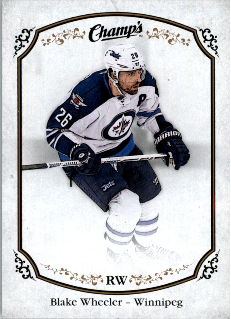 Hokejová karta Blake Wheeler UD Champs 2015-16, č. 87