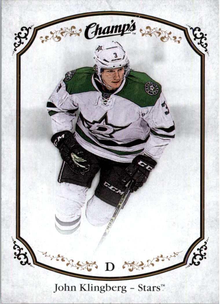 Hokejová karta John Klingberg UD Champs 2015-16, č. 95