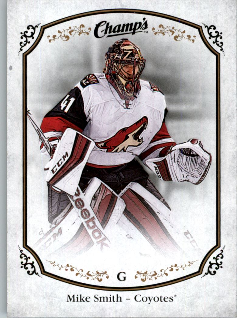 Hokejová karta Mike Smith UD Champs 2015-16, č. 112