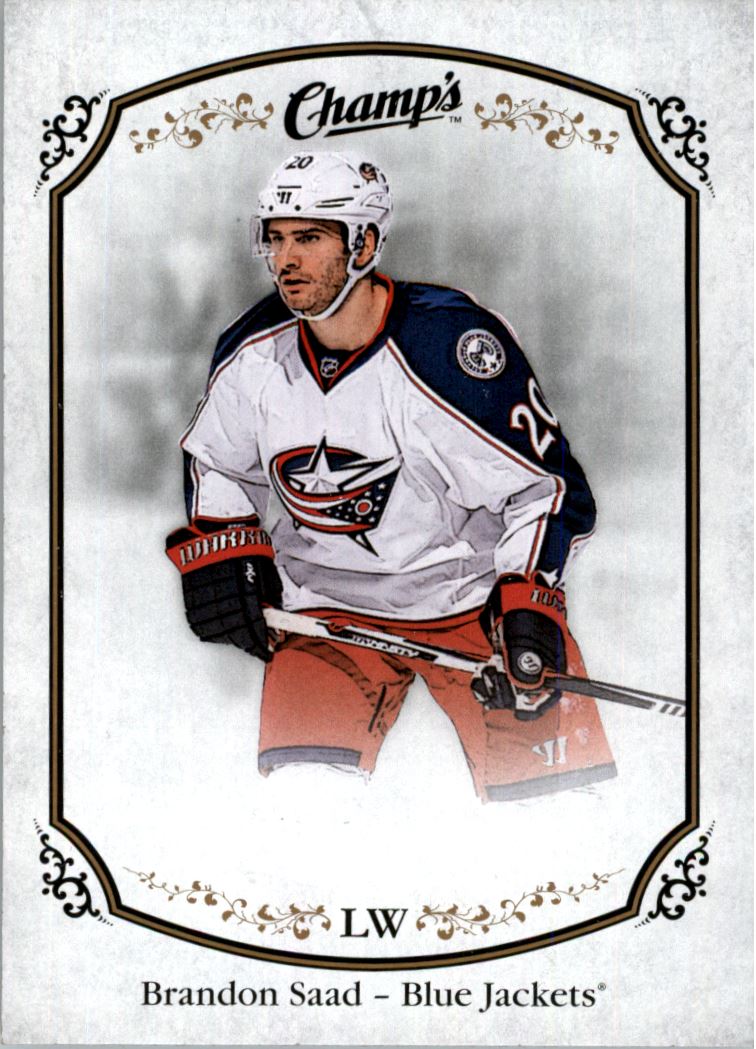 Hokejová karta Brandon Saad UD Champs 2015-16, č. 117