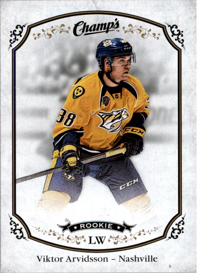 Hokejová karta Viktor Arvidsson UD Champs 2015-16, č. 166