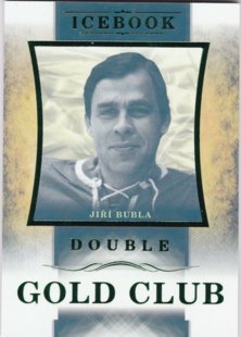 Hokejová karta Jiří Bubla OFS Icebook Gold Club Green