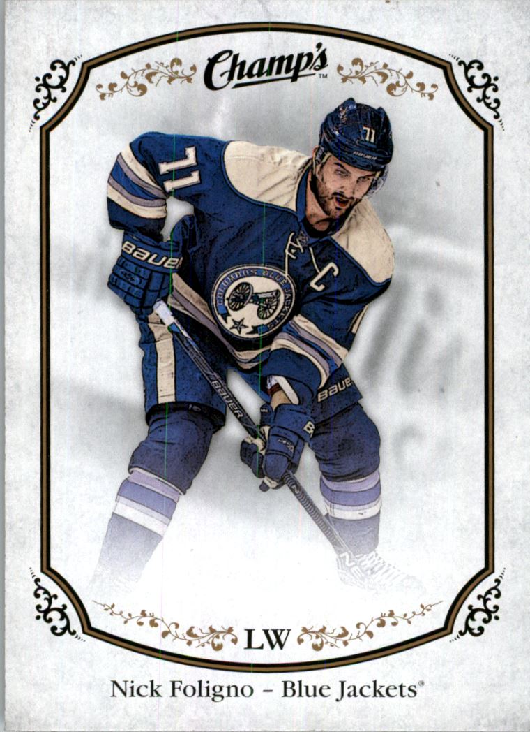 Hokejová karta Nick Foligno UD Champs 2015-16, č. 233