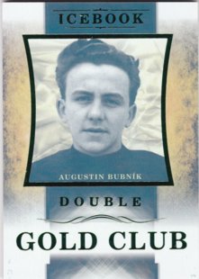 Hokejová karta Augustin Bubník OFS Icebook Gold Club Green