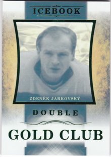 Hokejová karta Zdeněk Jarkovský OFS Icebook Gold Club Green