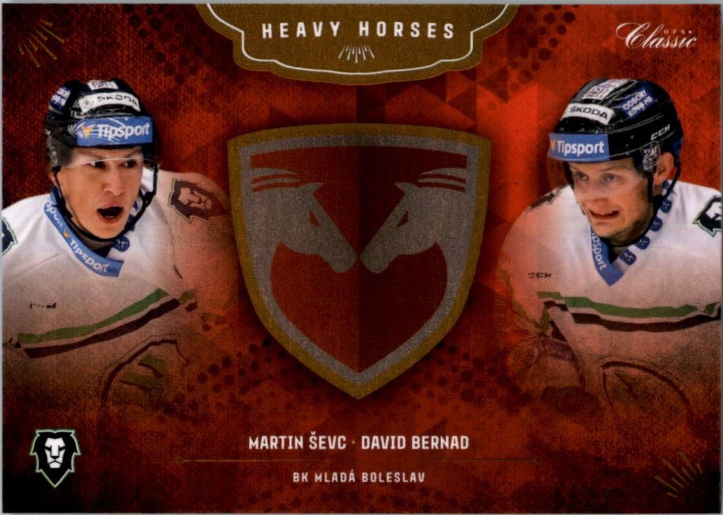 Hokejová karta Martin Ševc/David Bernad OFS 2020-21 Série 1 Heavy Horses