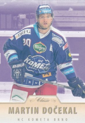 Hokejová karta Martin Dočekal OFS 15/16 S.II. Purple