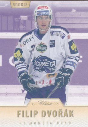 Hokejová karta Filip Dvořák OFS 15/16 S.II. Purple