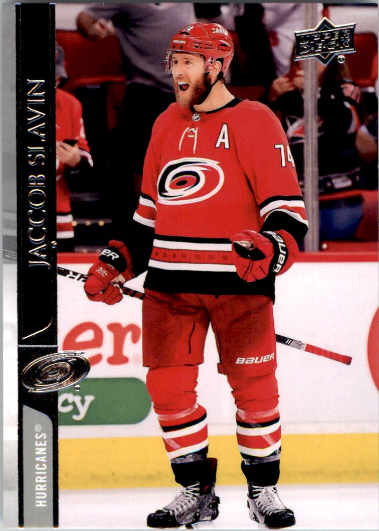 Hokejová Karta Jaccob Slavin UD 2020-21 series 2 Č. 287