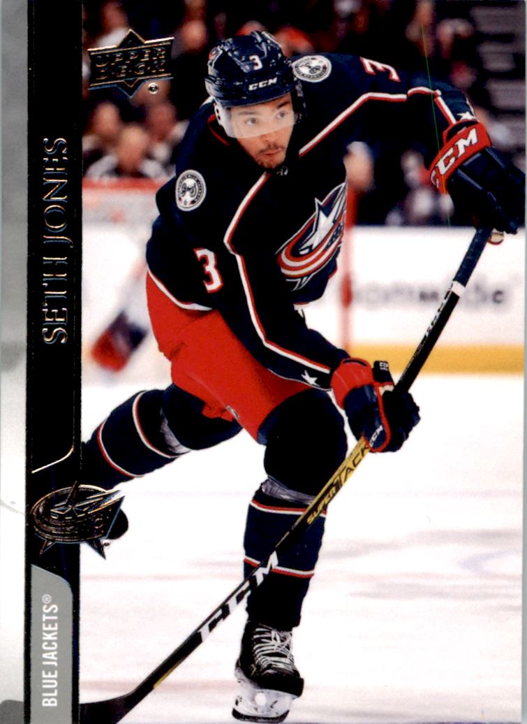 Hokejová Karta Seth Jones UD 2020-21 series 2 Č. 307