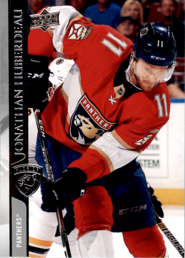 Hokejová Karta Jonathan Huberdeau UD 2020-21 series 2 Č. 332