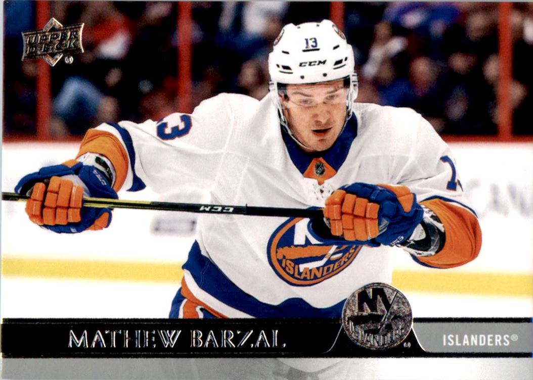 Hokejová Karta Mathew Barzal UD 2020-21 series 2 Č. 367