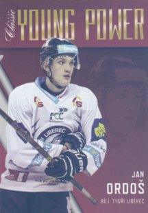 Hokejová karta Jan Ordoš OFS 15/16 S. II. Young Power