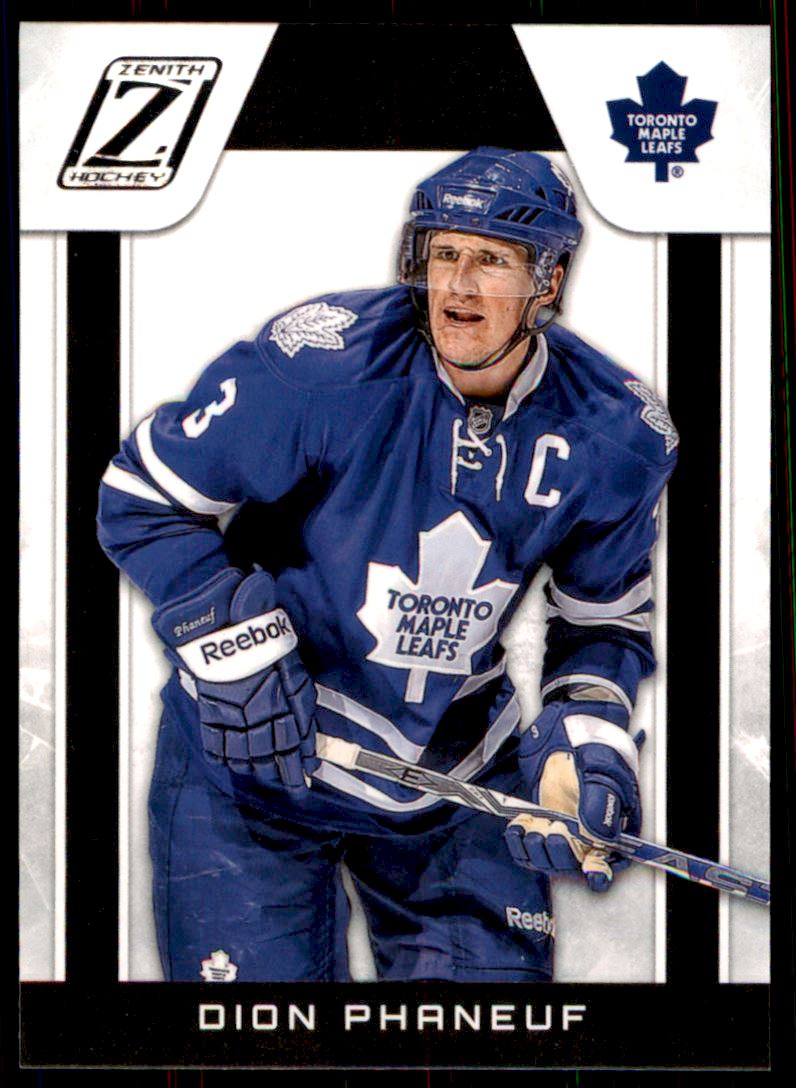Hokejová karta Dion Phaneuf Panini Zenith 2010-11 č. 6