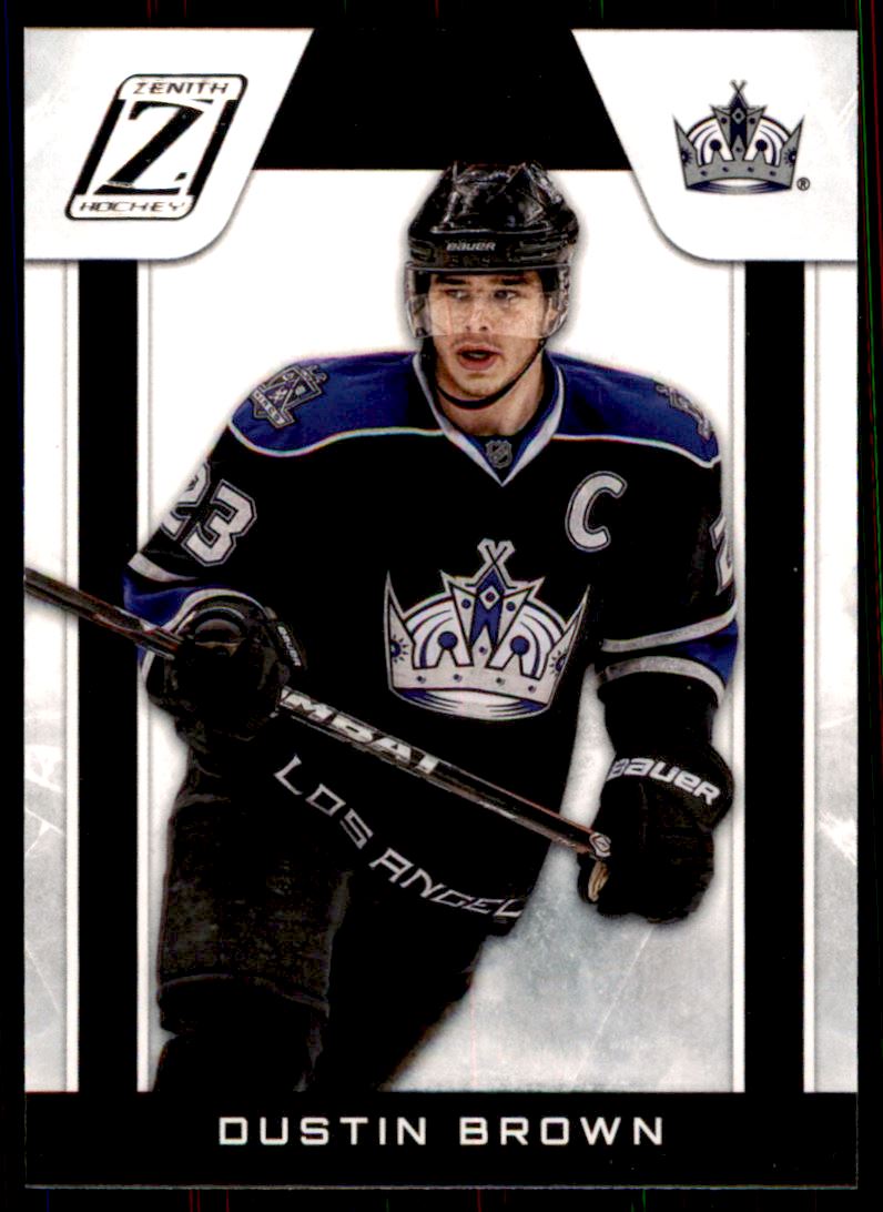 Hokejová karta Dustin Brown Panini Zenith 2010-11 č. 9