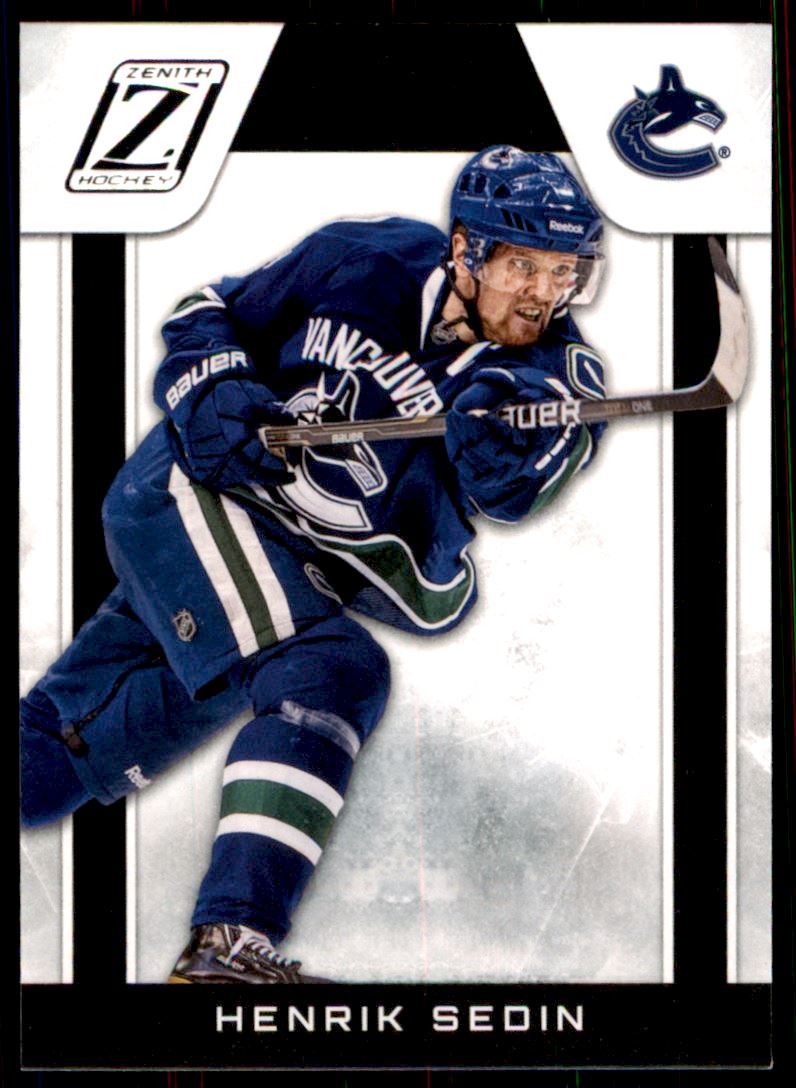 Hokejová karta Henrik Sedin Panini Zenith 2010-11 č. 20