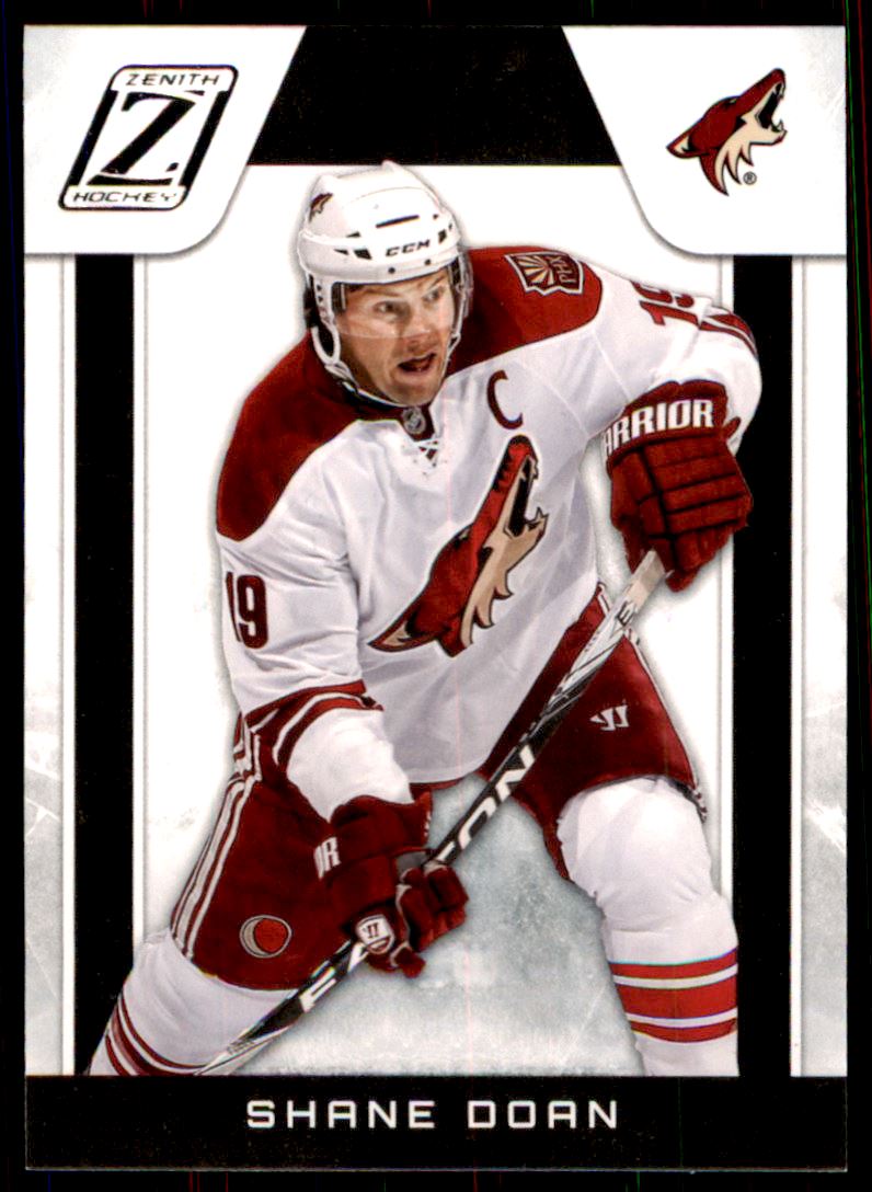 Hokejová karta Shane Doan Panini Zenith 2010-11 č. 22