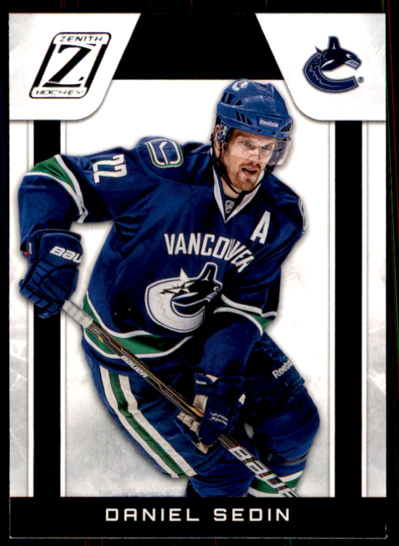 Hokejová karta Daniel Sedin Panini Zenith 2010-11 č. 26