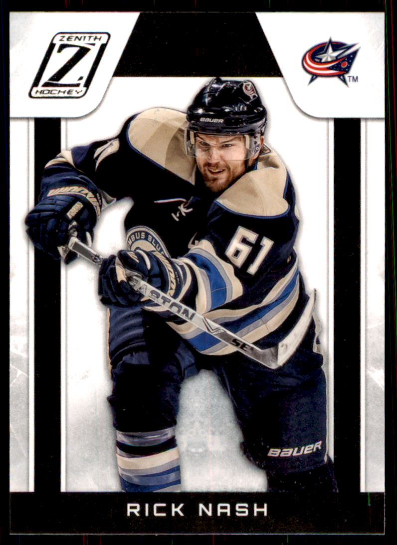 Hokejová karta Rick Nash Panini Zenith 2010-11 č. 47