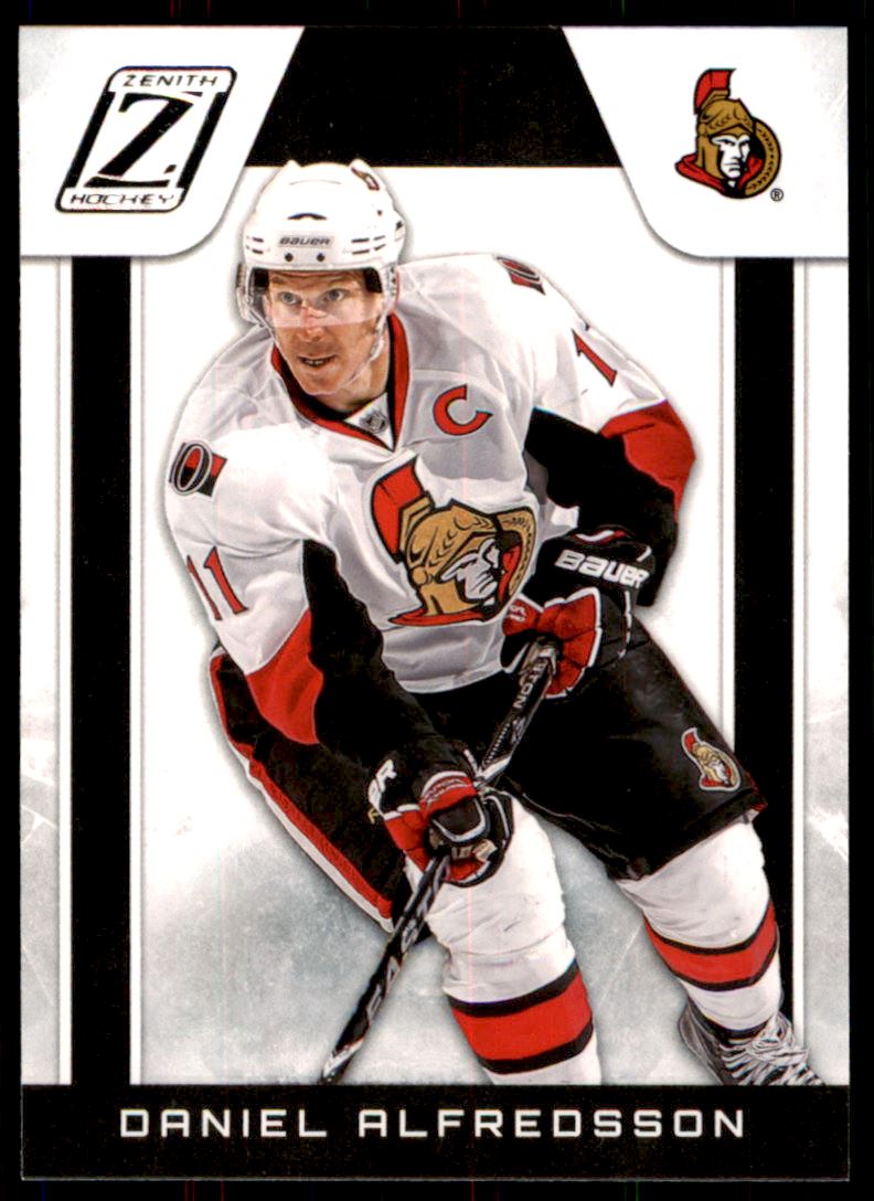 Hokejová karta Daniel Alfredsson Panini Zenith 2010-11 č. 64