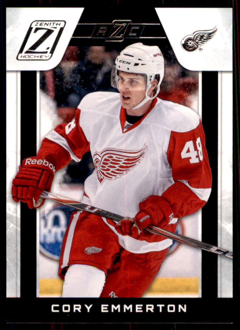 Hokejová karta Cory Emmerton 486/999 Panini Zenith 2010-11 č. 167