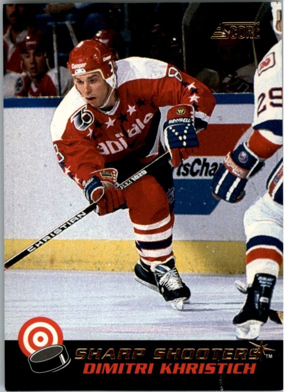 Hokejová karta Dimitri Khristich Score 1992-93 Sharp Shooters č. 27 of 30
