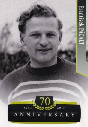 Hokejová karta František Palcát OFS 17/18 S.II. 70th Anniversary