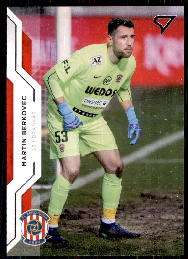 Fotbalová karta Martin Berkovec Fortuna Liga 20-21 S2 řadová č. 289