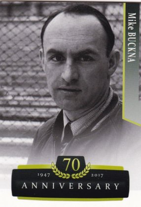 Hokejová karta Mike Buckna OFS 17/18 S.II. 70th Anniversary
