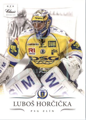 hokejová karta Luboš Horčička OFS 14-15 Série II. Rainbow