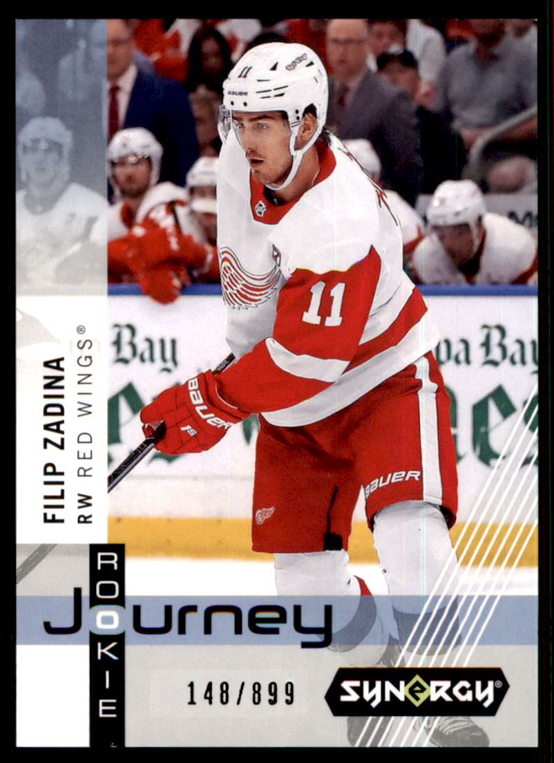 Hokejová karta Filip Zadina UD Synergy 2019-20 Rookie Journey /899 č. RP-3