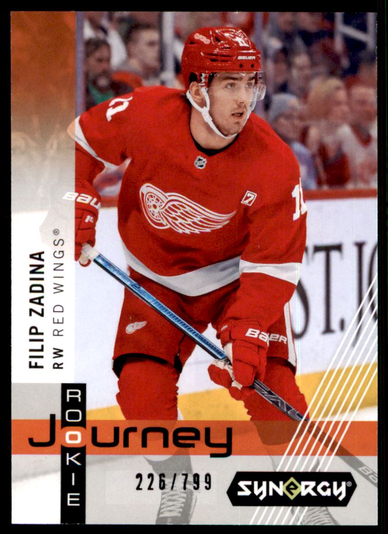 Hokejová karta Filip Zadina UD Synergy 2019-20 Rookie Journey /799 č. RP-3